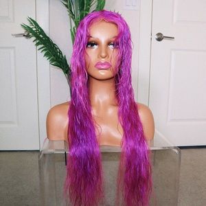 Purple wig